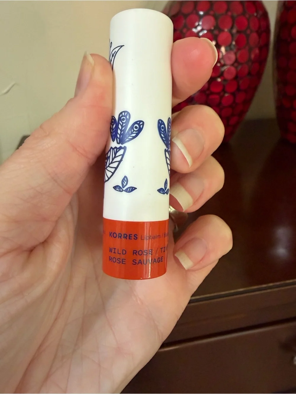 Korres Wild Rose Tinted Lip Balm NWT Hydrating Rosy Tint